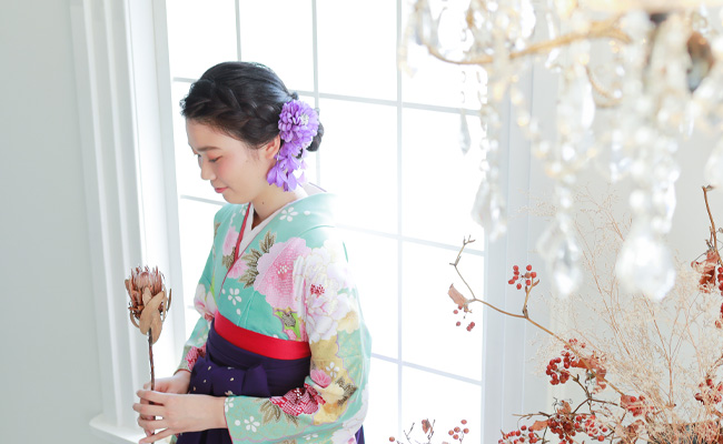 京べにの専属カメラマンによる前撮り撮影